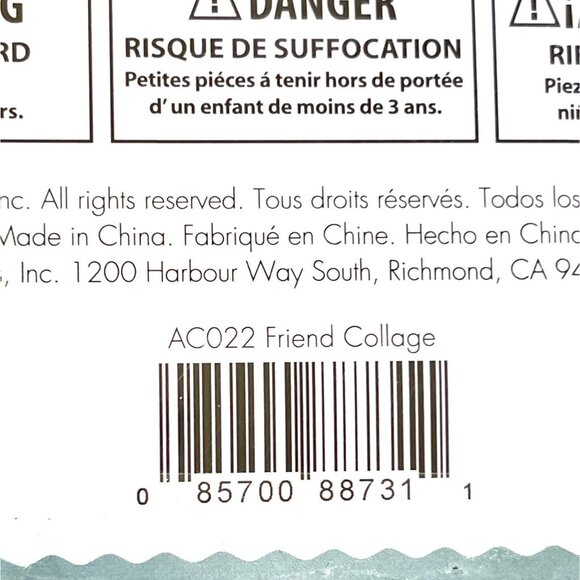 Hero Arts Friend Collage Butterfly Flower Art of the Card Cling Stamp AC022 Gift - Picture 7 of 8